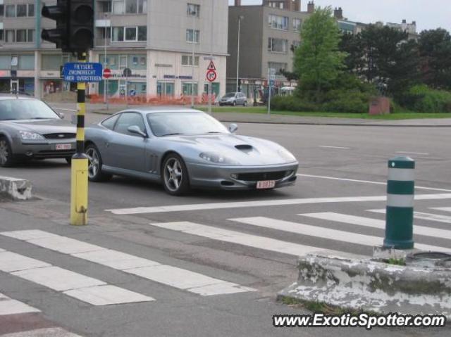 Ferrari 550 spotted in Antwerp, Belgium