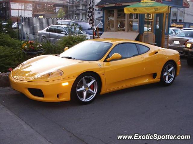 Ferrari 360 Modena spotted in Montreal, Canada
