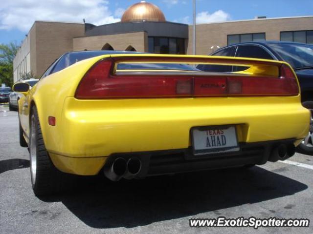 Acura NSX spotted in Dallas, Texas