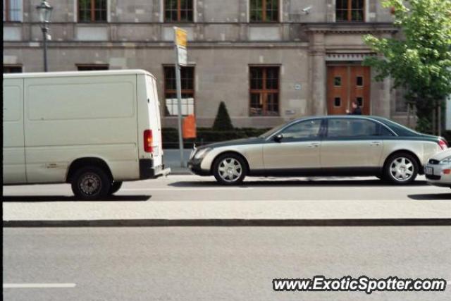 Mercedes Maybach spotted in Berlin, Germany