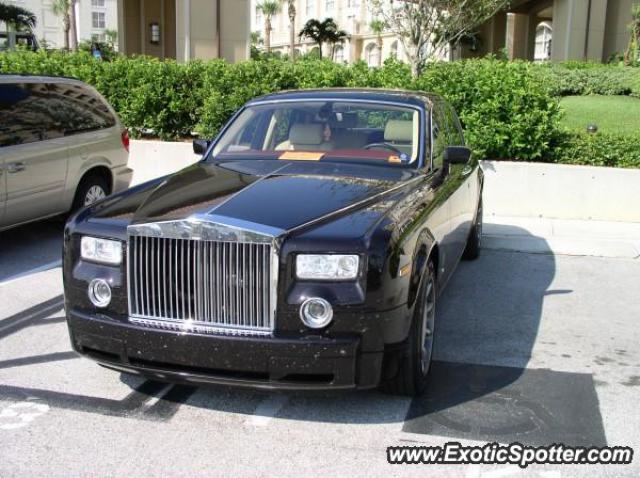 Rolls Royce Phantom spotted in Kissimmee, Florida