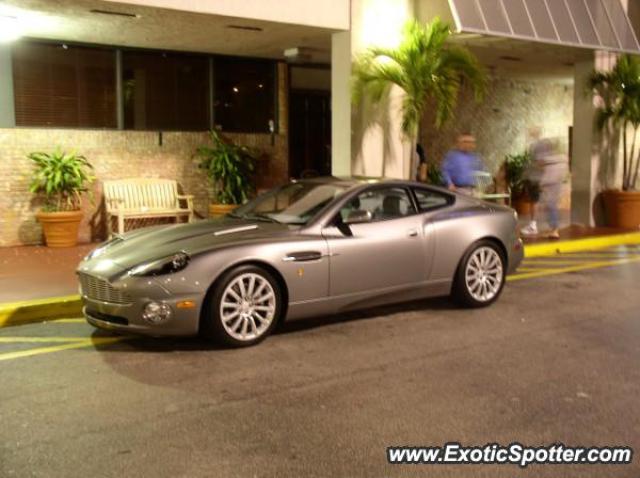 Aston Martin Vanquish spotted in Ft. Lauderdale, Florida