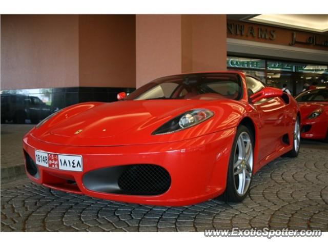 Ferrari F430 spotted in In dubai with ABU DHABI NO.plate, United Arab Emirates