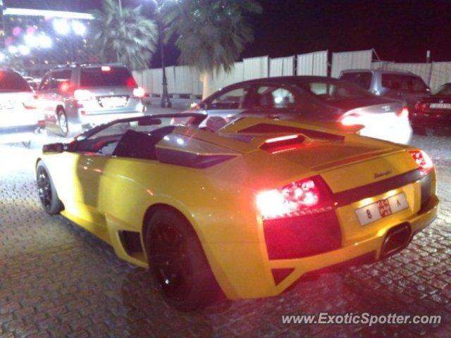 Lamborghini Murcielago spotted in Abu dhabi, United Arab Emirates