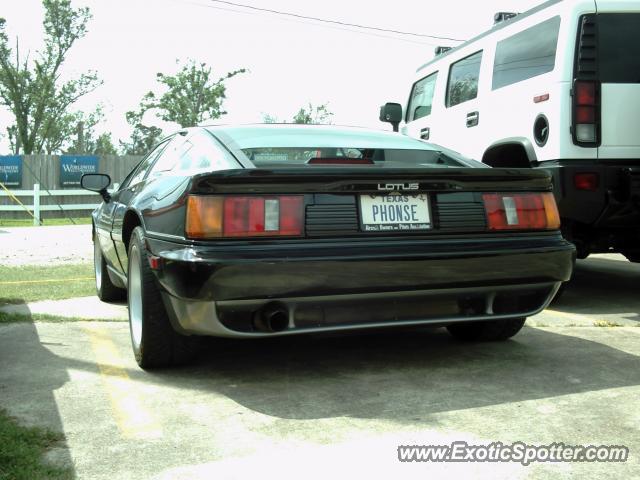 Lotus Esprit spotted in Seabrook, Texas