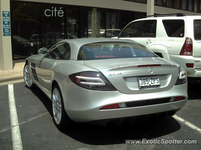 Mercedes SLR spotted in Houston, Texas