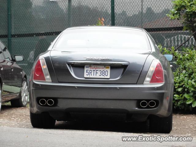 Maserati Quattroporte spotted in Orinda, California