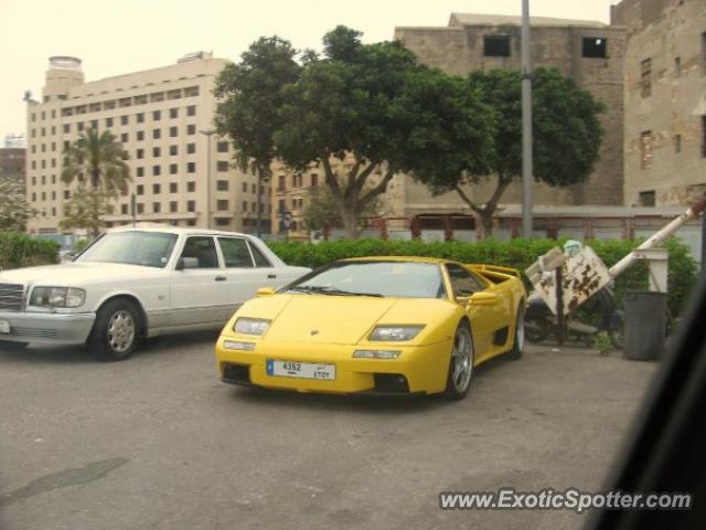 Lamborghini Diablo spotted in Beirut, Lebanon