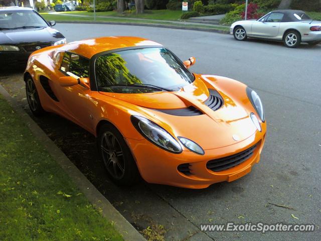 Lotus Elise spotted in Burnaby, Canada