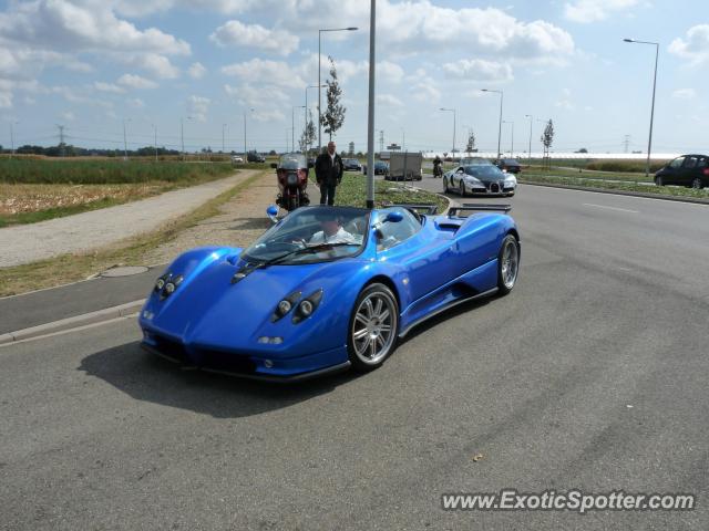 Pagani Zonda spotted in Molsheim, Alsace, France