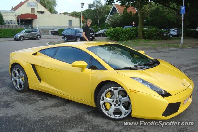 Lamborghini Gallardo spotted in Antwerpen, Belgium