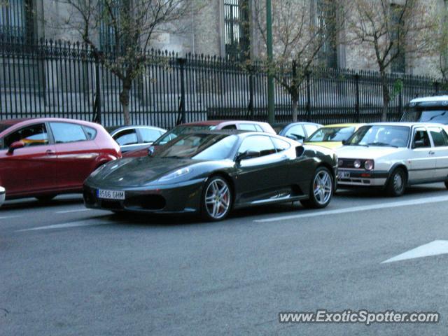Ferrari F430 spotted in Madrid, Spain