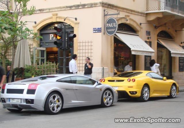 Lamborghini Gallardo spotted in Beirut, Lebanon