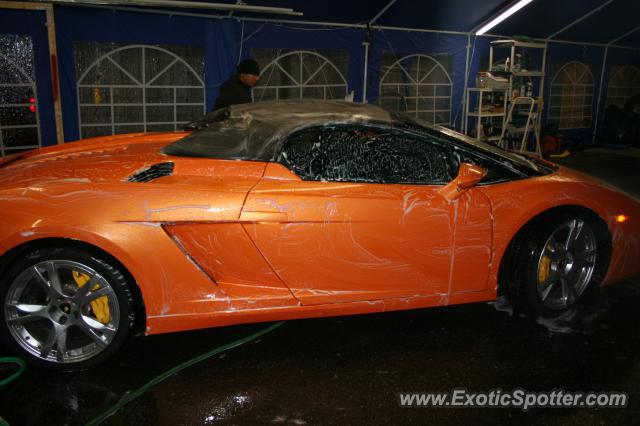 Lamborghini Gallardo spotted in Brooklyn, United States