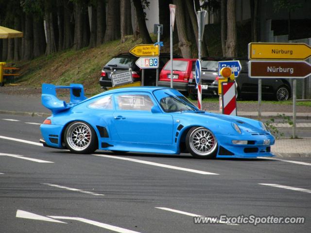 Porsche 911 GT2 spotted in Nürburg, Germany