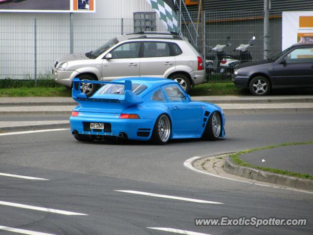 Porsche 911 GT2 spotted in Nürburg, Germany