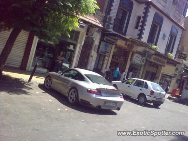 Porsche 911 GT2 spotted in Damascus, Syria