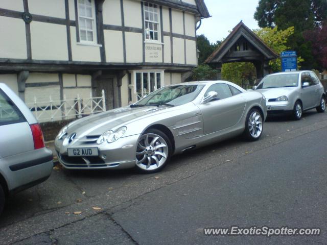 Mercedes SLR spotted in Leatherhead, United Kingdom