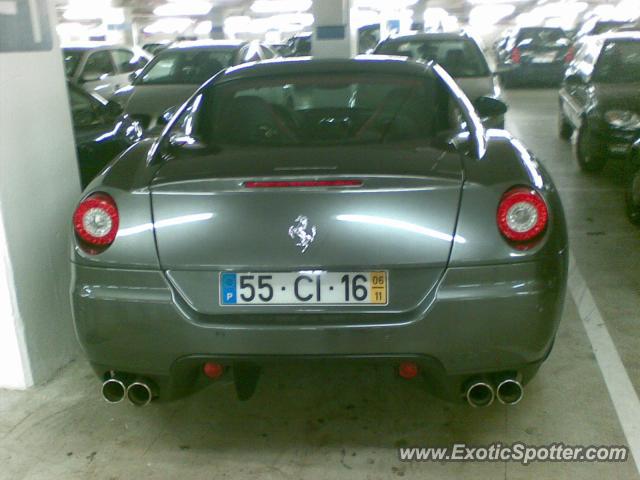 Ferrari 599GTB spotted in Lisbon, Portugal