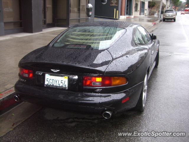 Aston Martin DB7 spotted in Beverly Hills, California