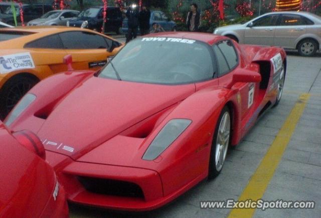 Ferrari Enzo spotted in FOSHAN, China