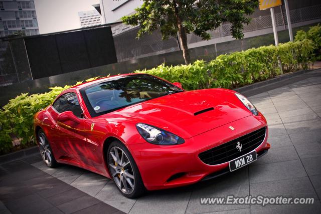 Ferrari California spotted in Kuala Lumpur, Malaysia