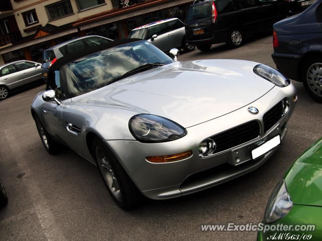 BMW Z8 spotted in Crans-Montana, Valais, Switzerland