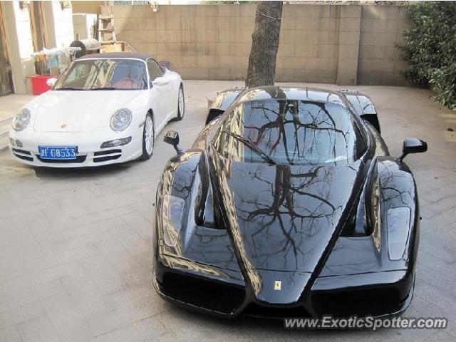 Ferrari Enzo spotted in SHANGHAI, China