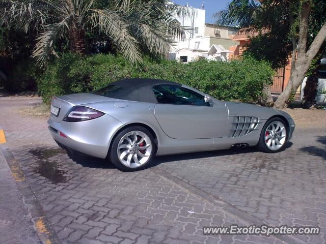 Mercedes SLR spotted in ABU DHABI, United Arab Emirates