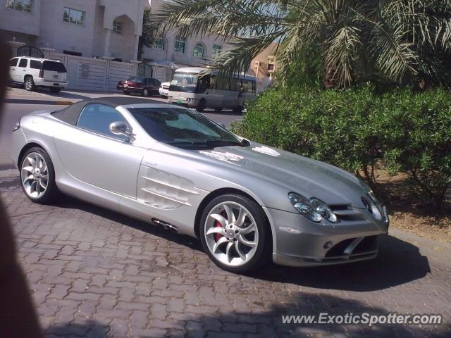 Mercedes SLR spotted in ABU DHABI, United Arab Emirates