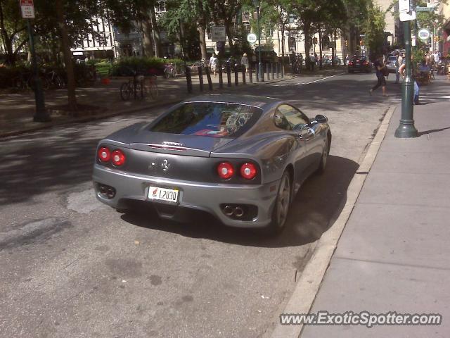 Ferrari 360 Modena spotted in Philadelphia, Pennsylvania