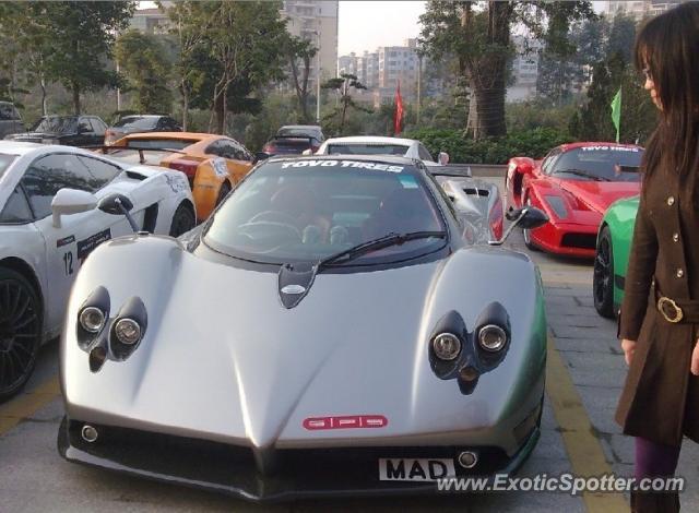 Pagani Zonda spotted in Foshan, China