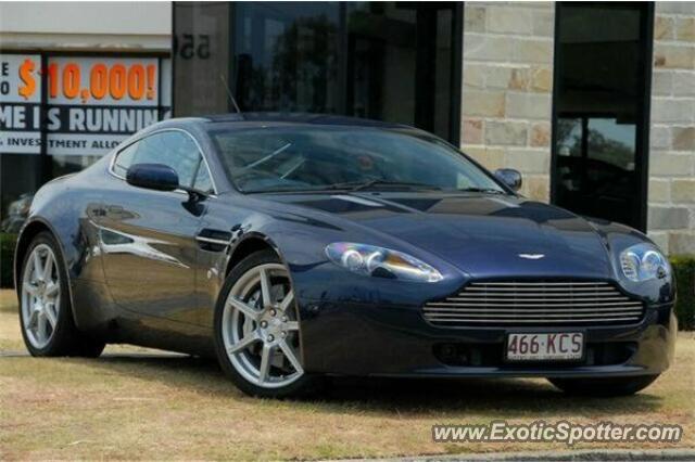 Aston Martin Vantage spotted in Gold Coast, Australia