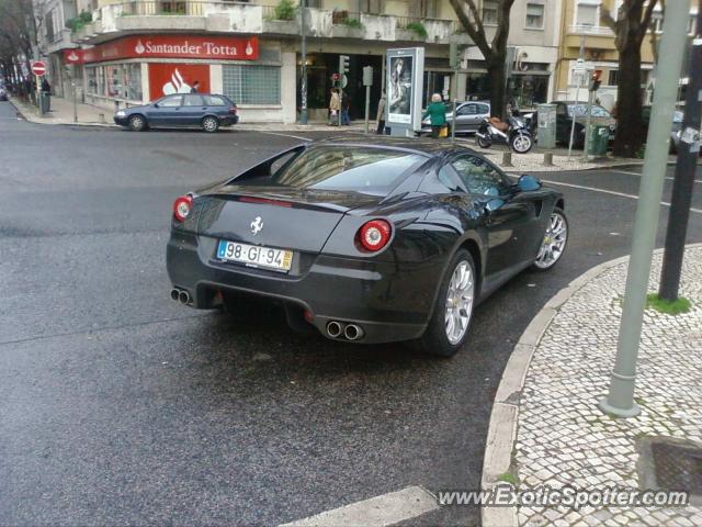 Ferrari 599GTB spotted in Lisbon, Portugal