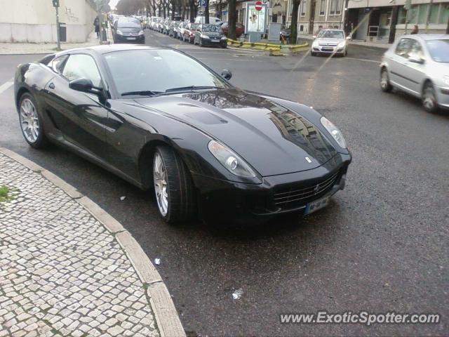 Ferrari 599GTB spotted in Lisbon, Portugal