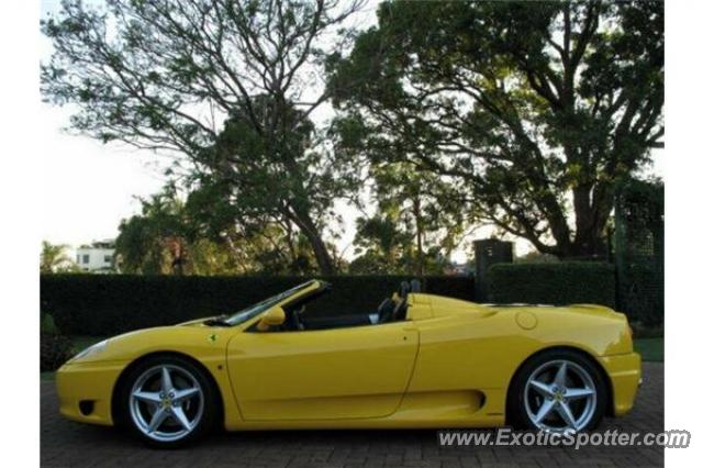 Ferrari 360 Modena spotted in Brisbane, Australia