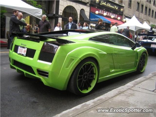 Lamborghini Gallardo spotted in Montreal, United States