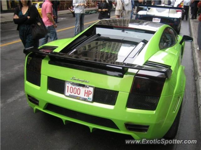 Lamborghini Gallardo spotted in Montreal, United States