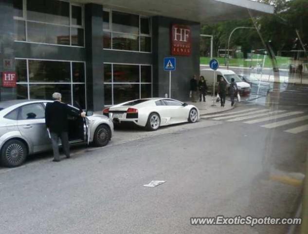 Lamborghini Murcielago spotted in Lisbon, Portugal