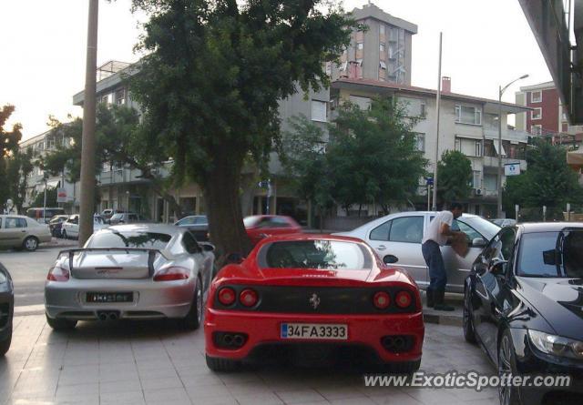 Ferrari 360 Modena spotted in Istanbul, Turkey