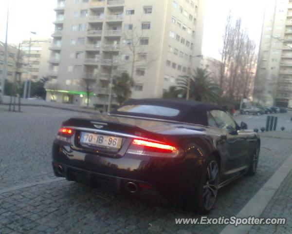 Aston Martin DBS spotted in Porto, Portugal