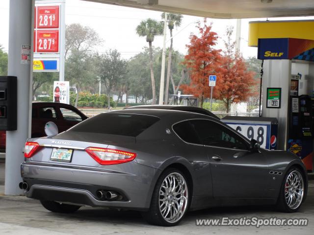 Maserati GranTurismo spotted in Tampa, Florida