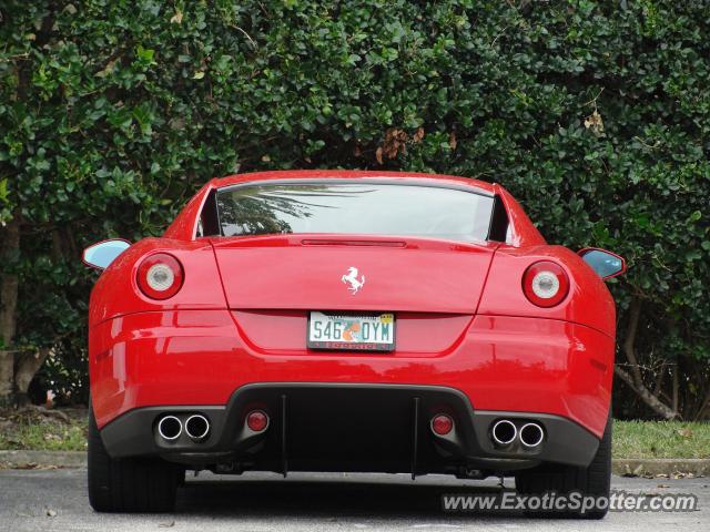 Ferrari 599GTB spotted in Palm beach, Florida