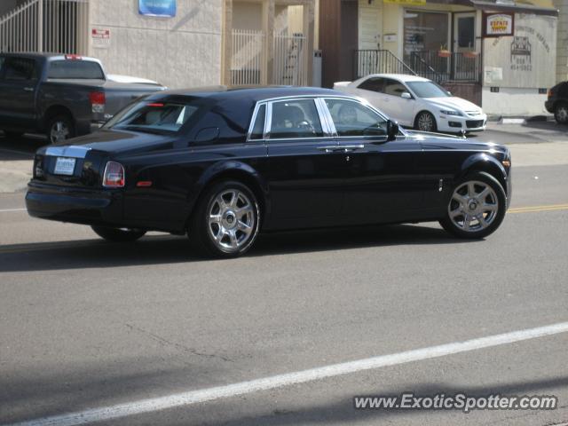Rolls Royce Phantom spotted in La Jolla, California