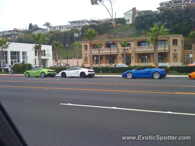 Lamborghini Gallardo spotted in Newport Beach, California