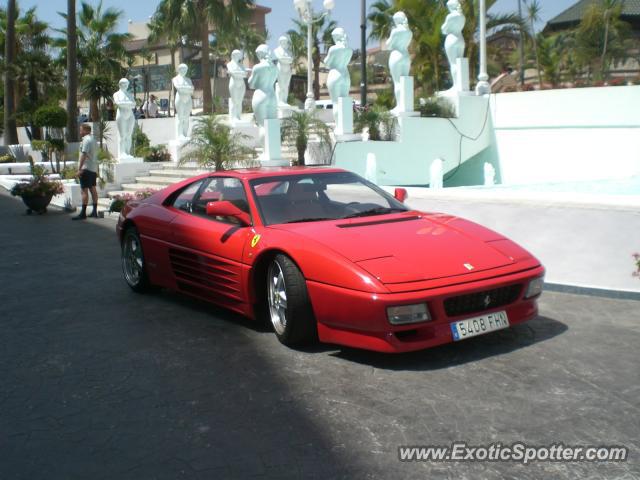 Ferrari 348 spotted in Tenerife, Spain