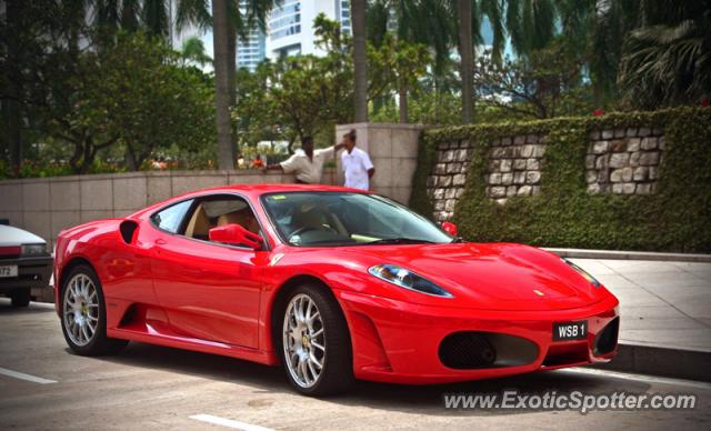Ferrari F430 spotted in Kuala Lumpur, Malaysia