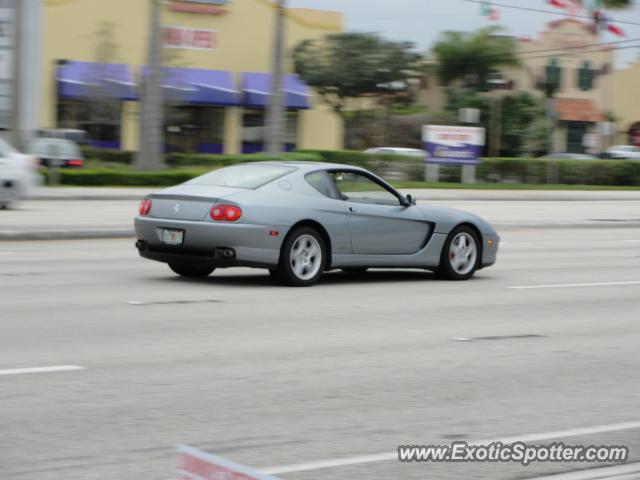 Ferrari 456 spotted in Palm beach, Florida