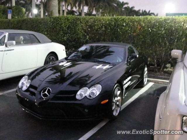 Mercedes SLR spotted in Palm beach, Florida