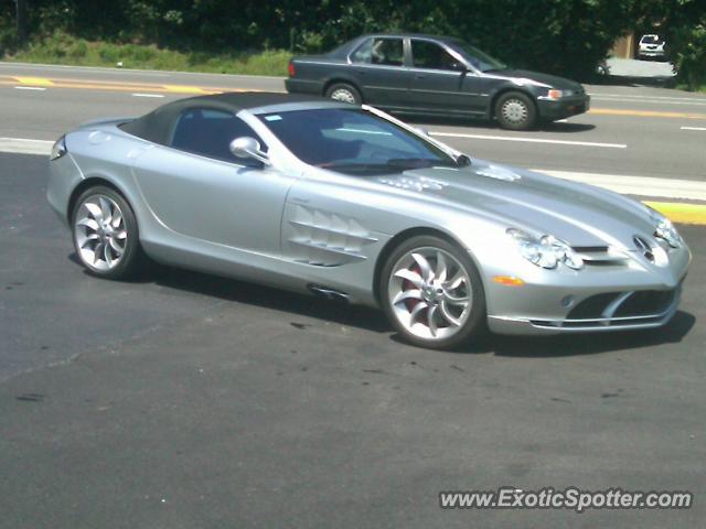Mercedes SLR spotted in Southampton, New York